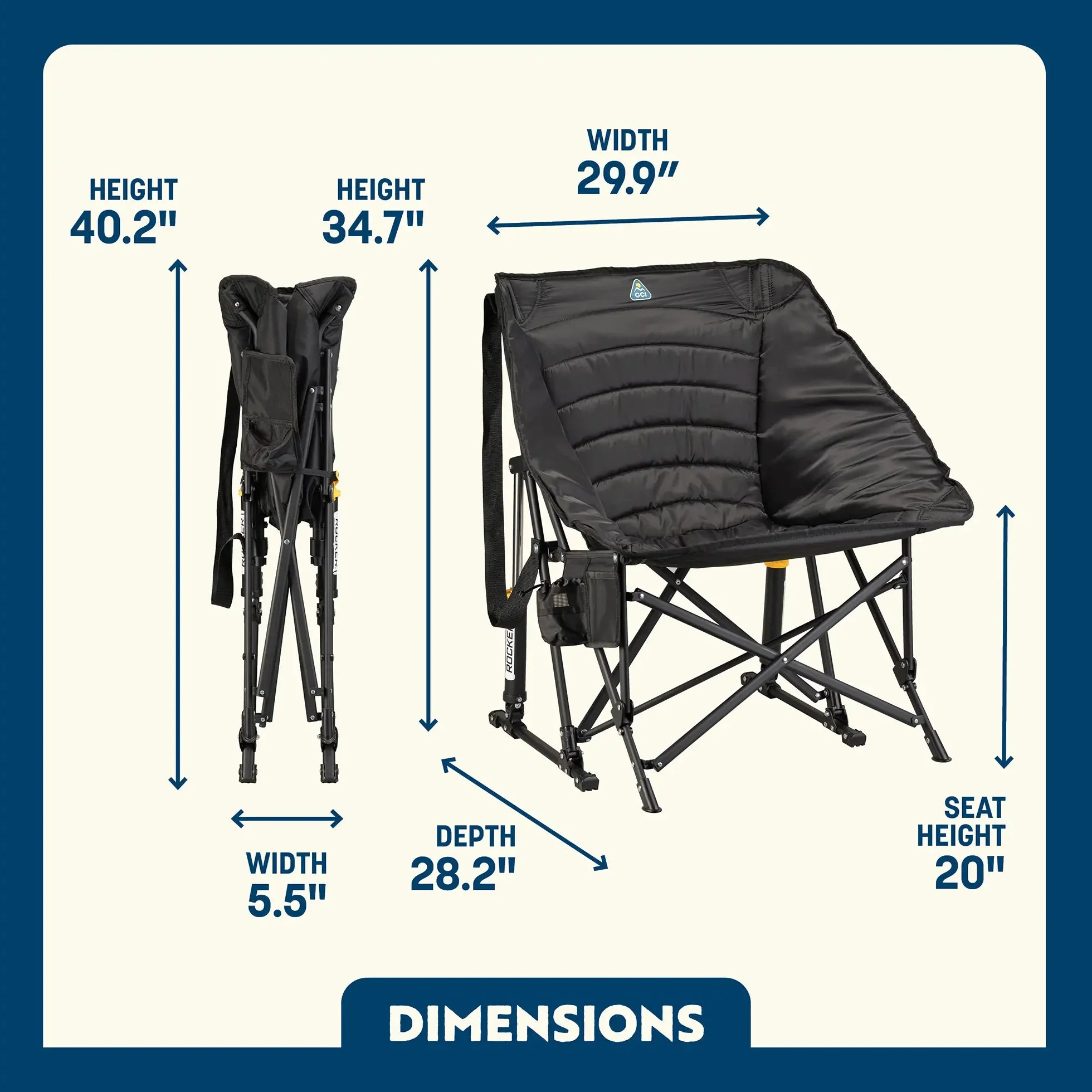 Puff Rocker | Featured Outdoor Choice | Outlandridge DDB3