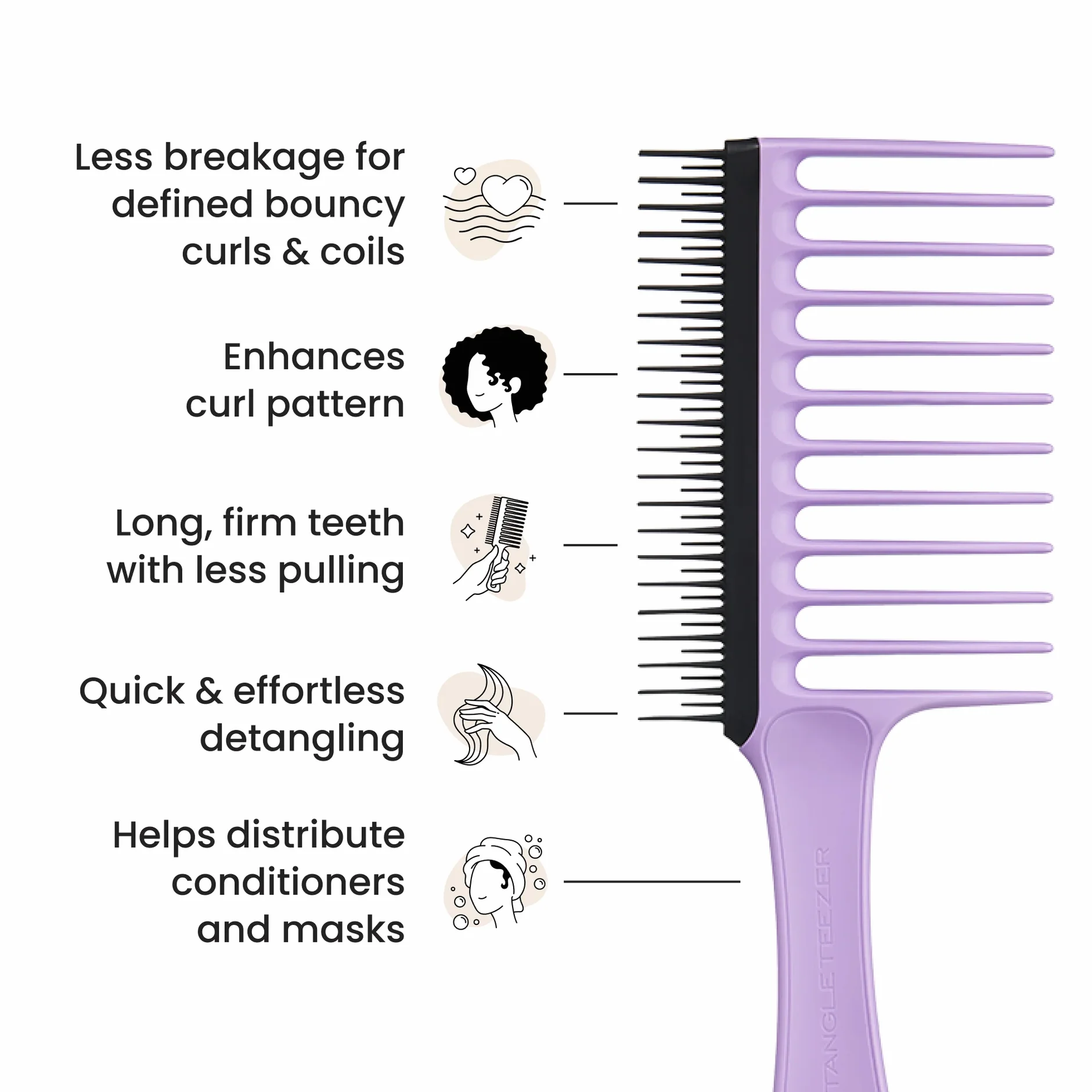 Wide Tooth Comb A4