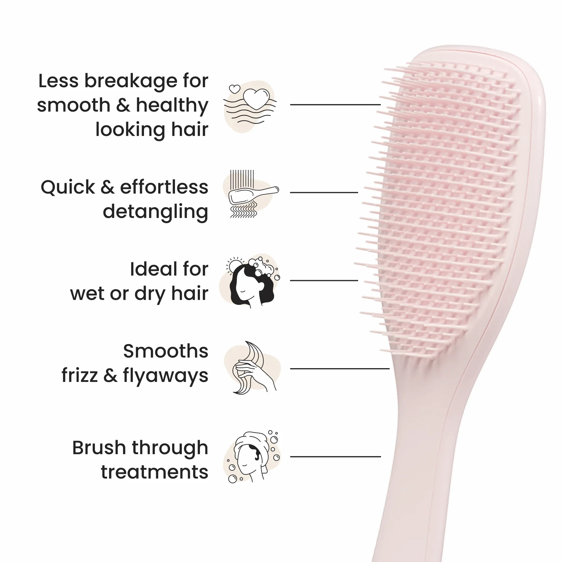 The Ultimate Detangler Plant Brush Y9