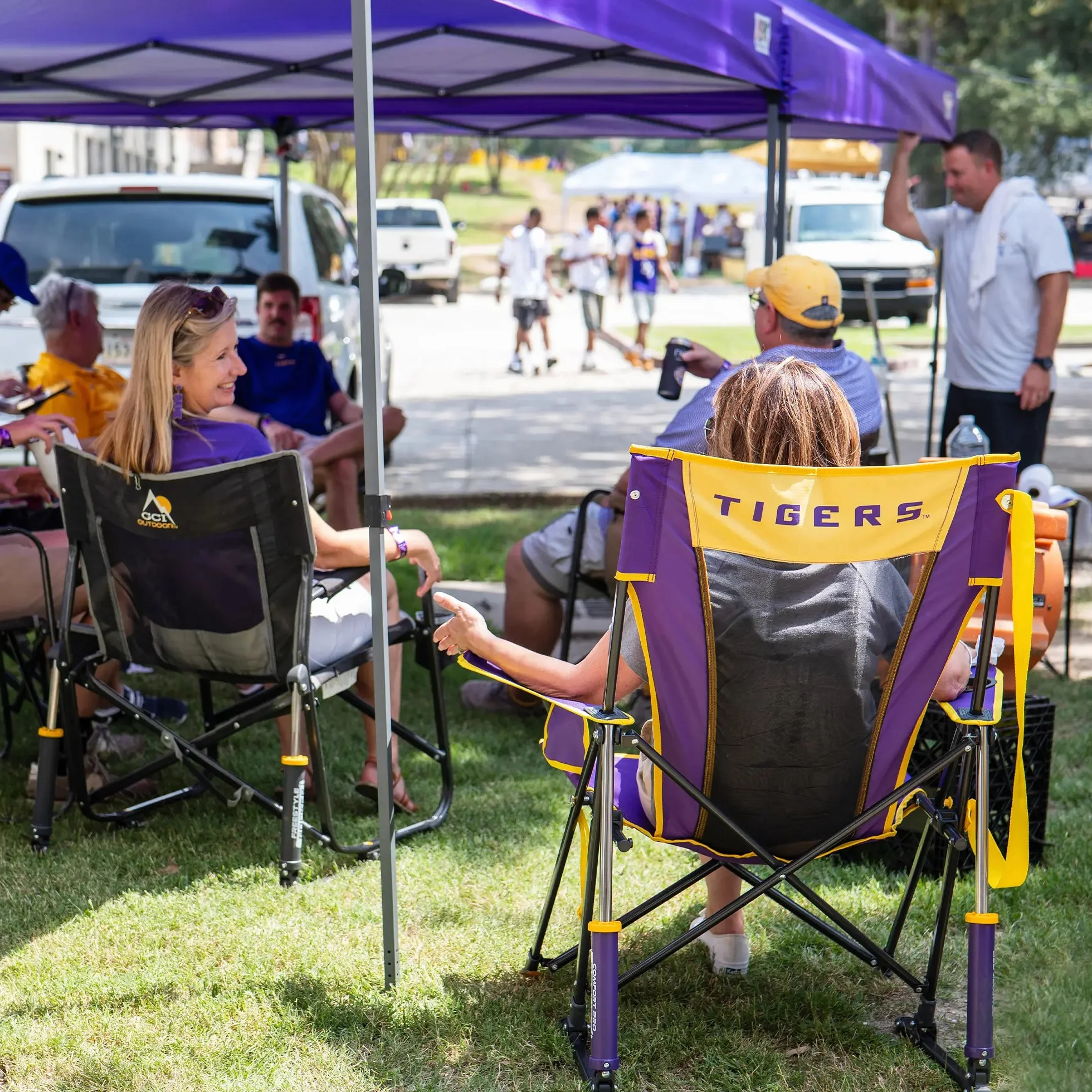Comfort Pro Rocker - LSU Tigers | Featured Outdoor Choice | Outlandridge B597