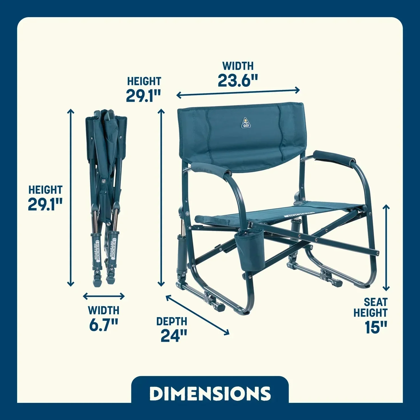 Grab & Go Rocker | Featured Outdoor Choice | Outlandridge FE87