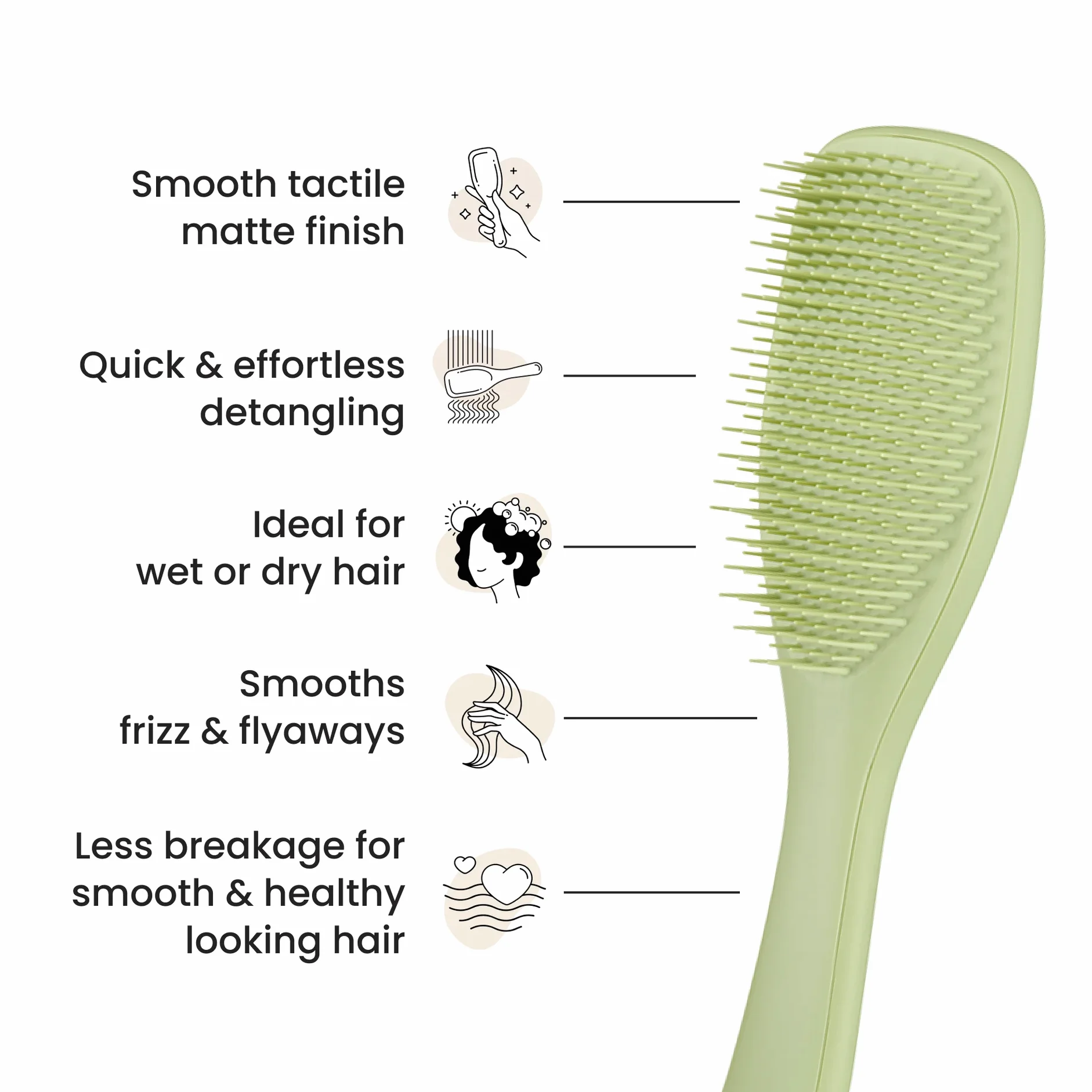 The Ultimate Detangler Matte I4