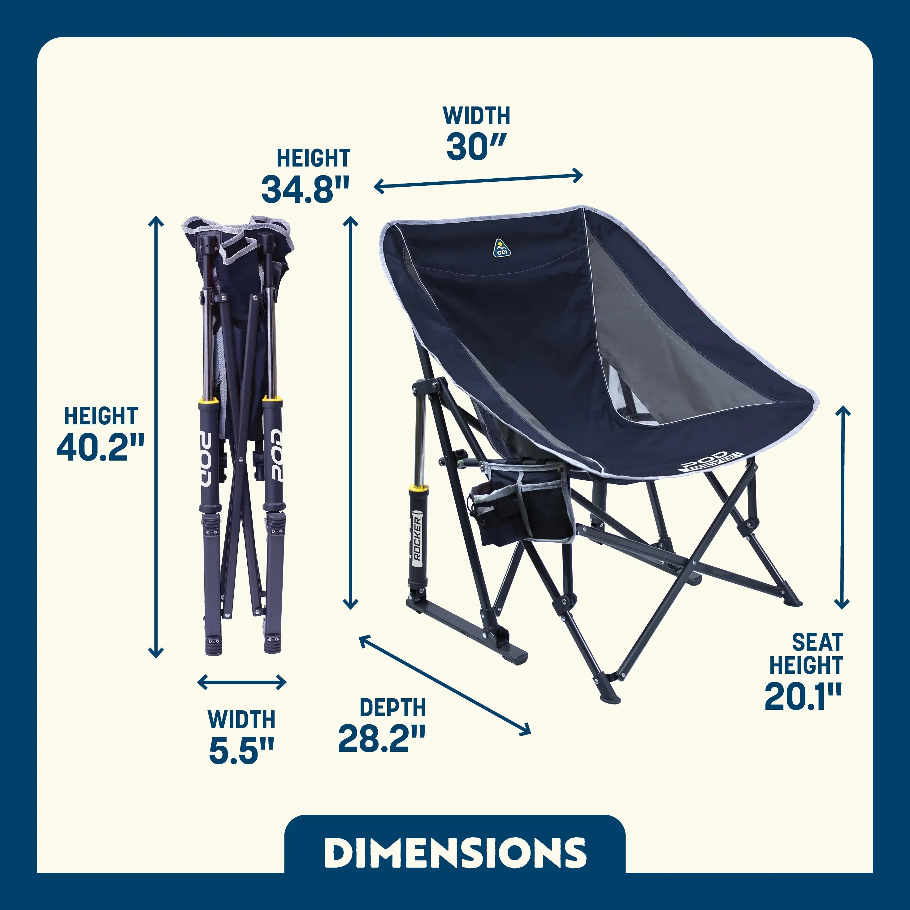 Pod Rocker | Camp & Patio Selection | Outlandridge FB40