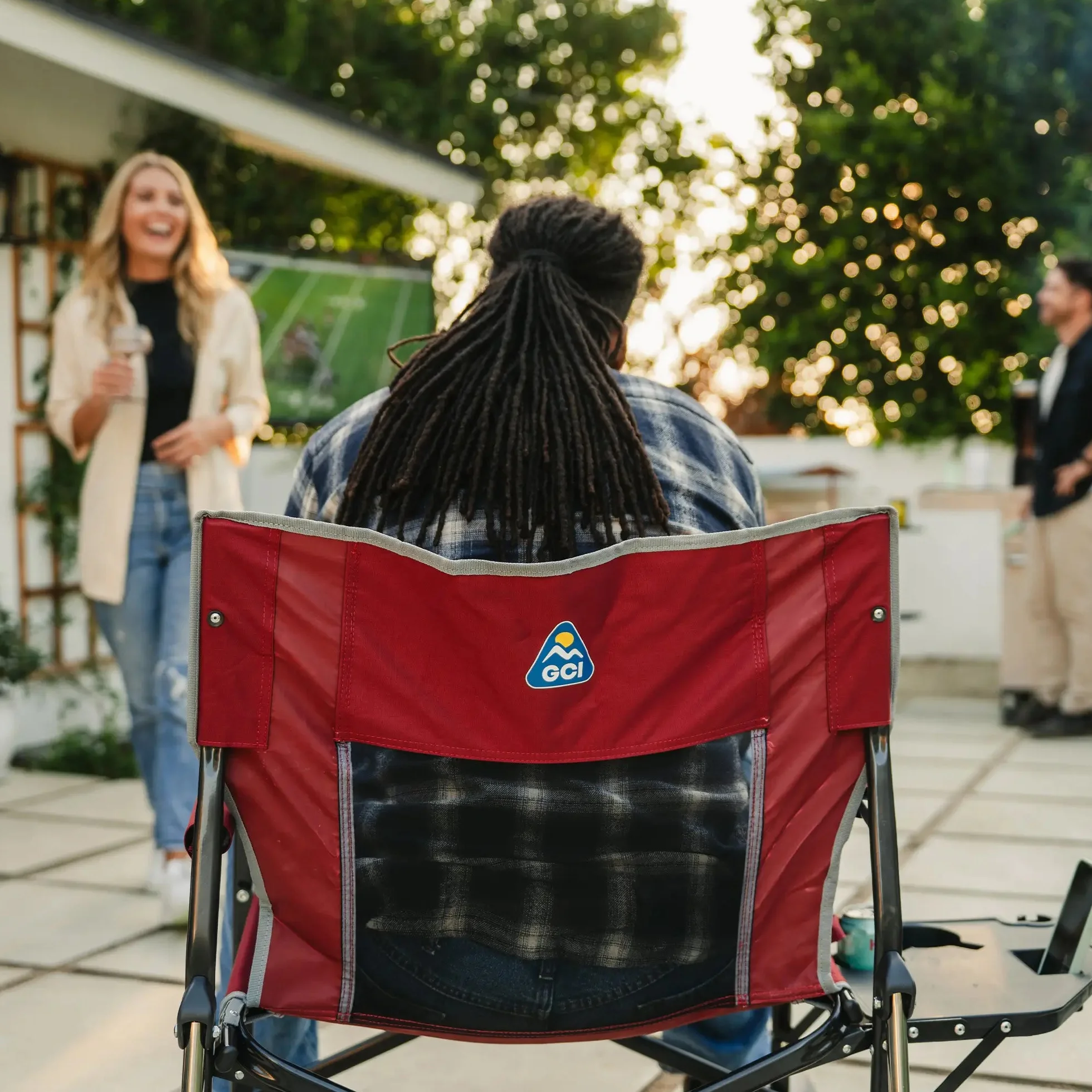 Freestyle Rocker XL with Side Table | Featured Outdoor Choice | Outlandridge 8A98