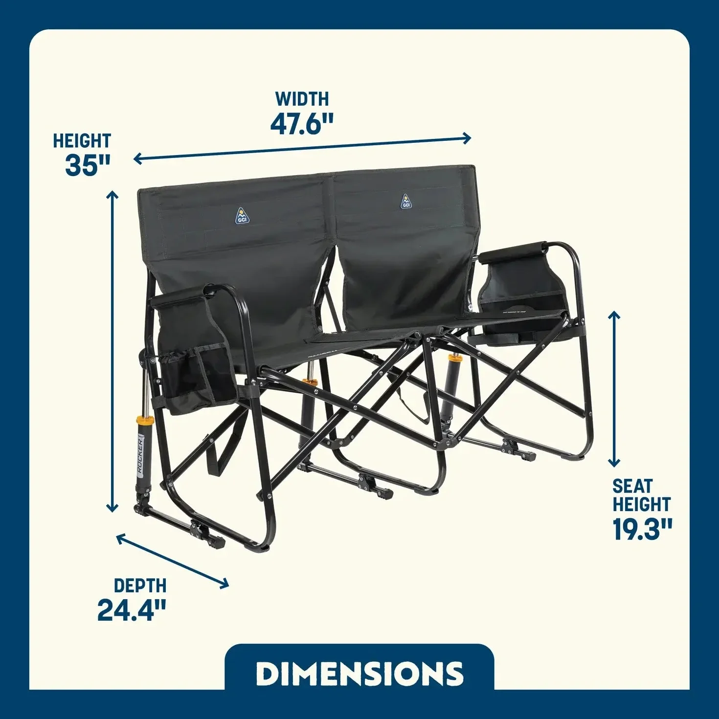 Tandem Rocker | Featured Outdoor Choice | Outlandridge 4C3C