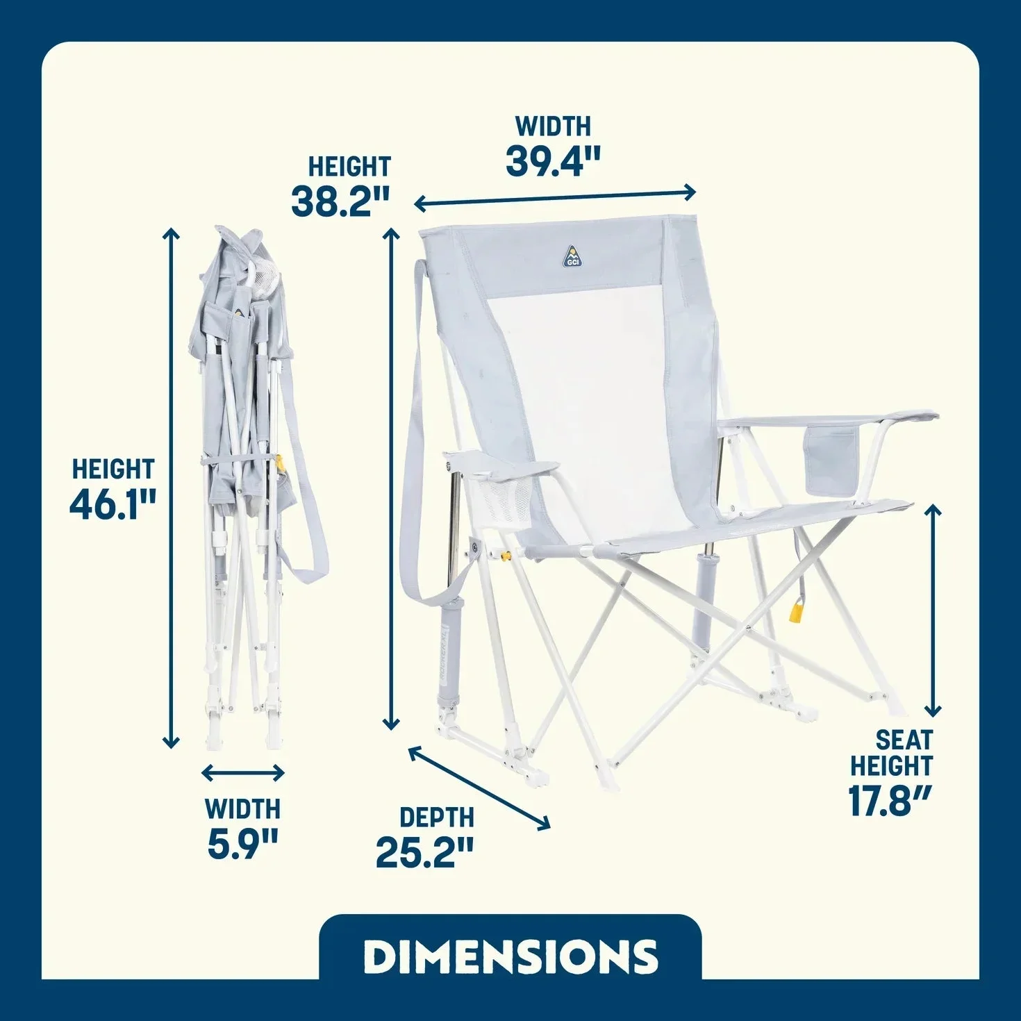 Comfort Pro Rocker XL | Featured Outdoor Choice | Outlandridge 4372