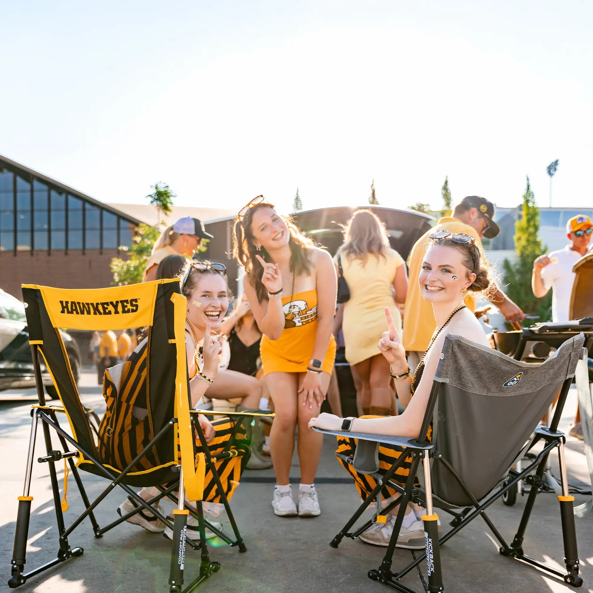 Comfort Pro Rocker - Iowa Hawkeyes | Featured Outdoor Choice | Outlandridge 2E65