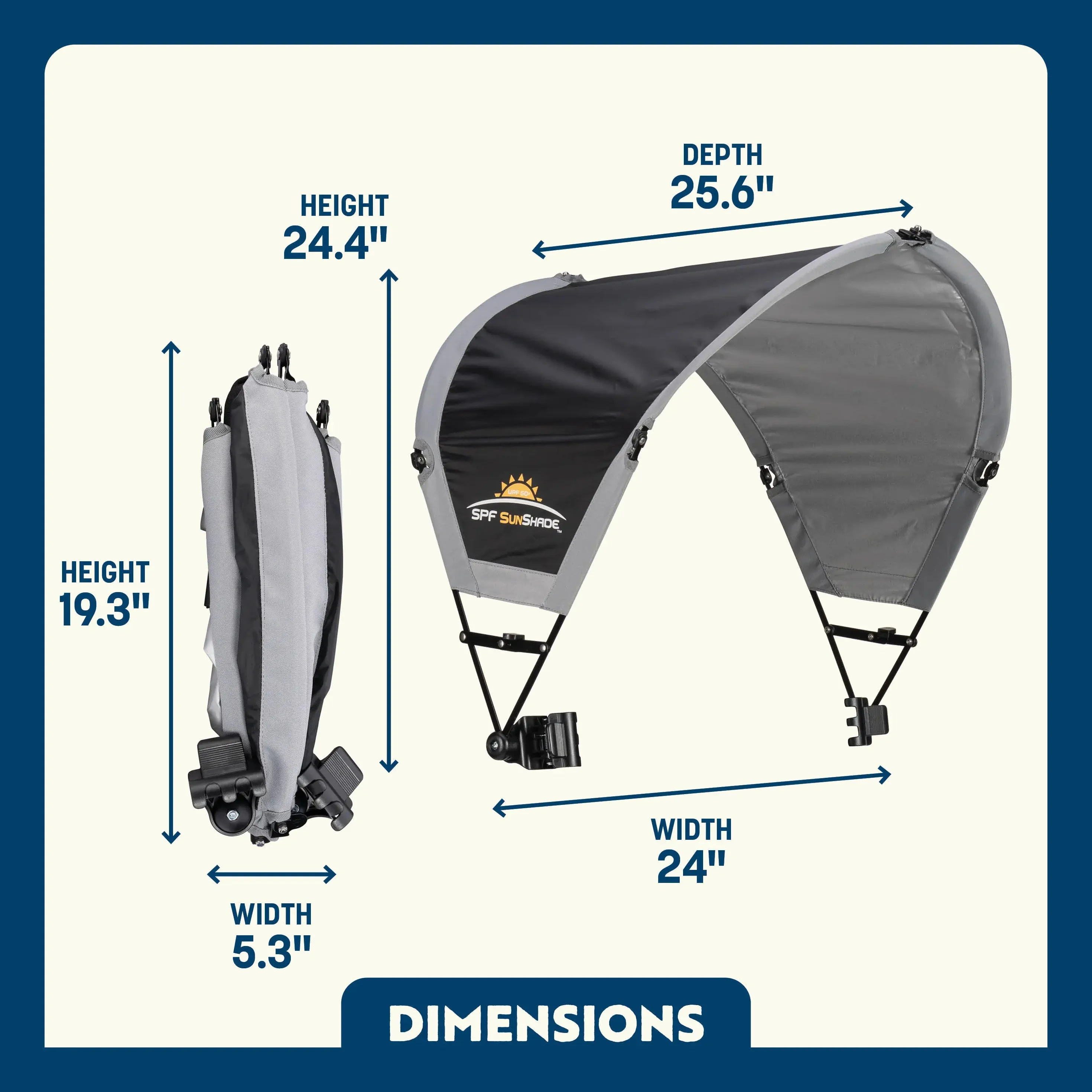 SunShade Accessory - Black | Featured Outdoor Choice | Outlandridge 0D77