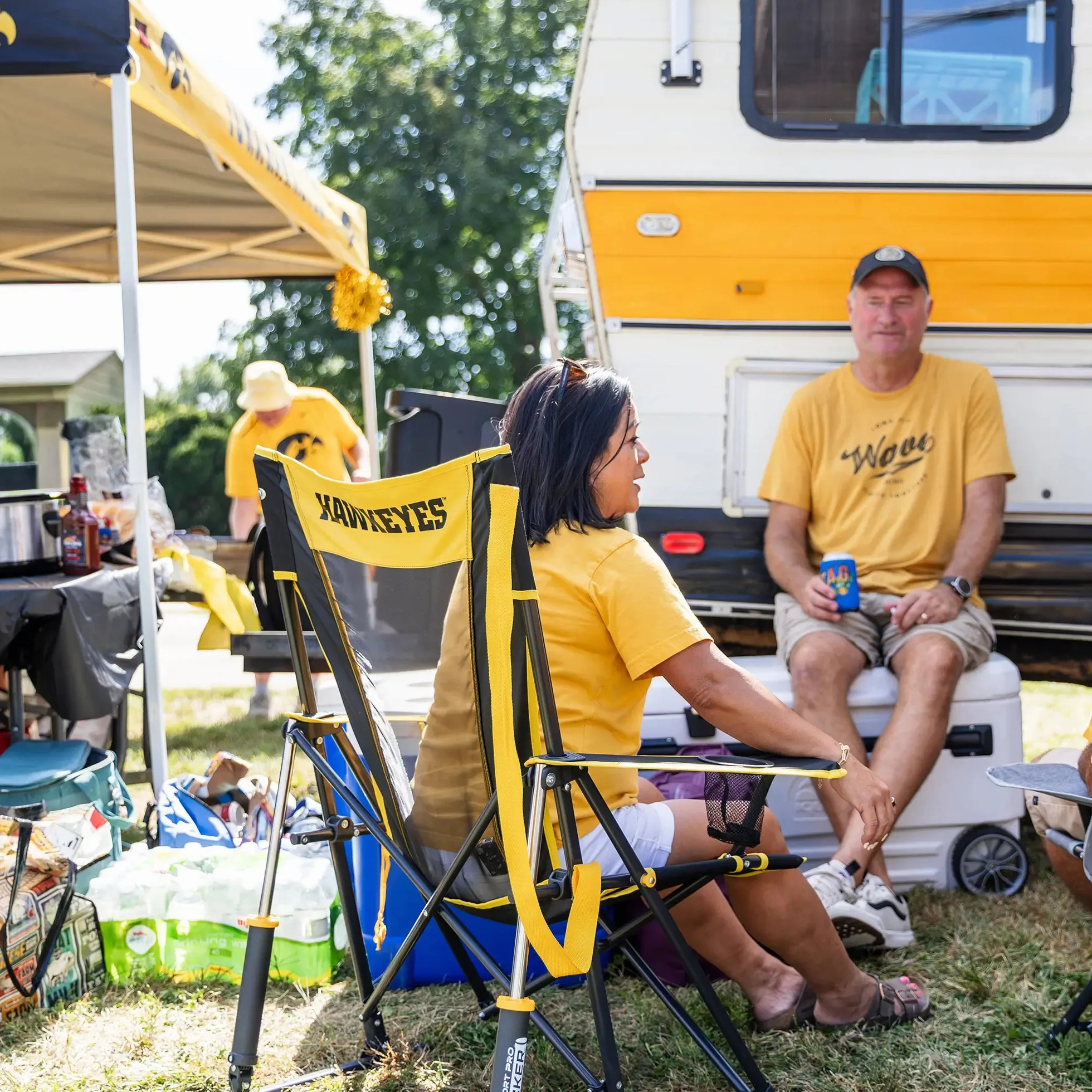 Comfort Pro Rocker - Iowa Hawkeyes | Featured Outdoor Choice | Outlandridge 2E65