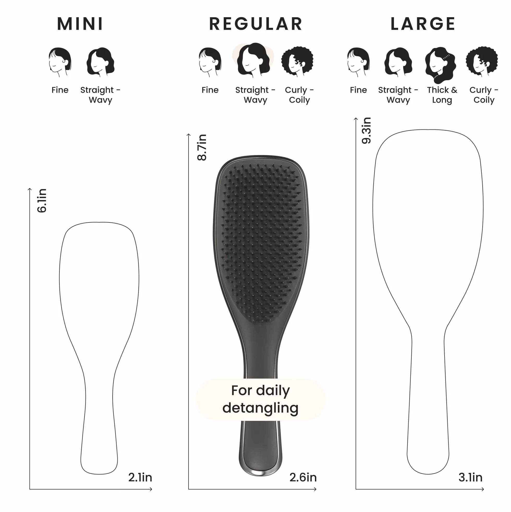 The Ultimate Detangler Chrome F9