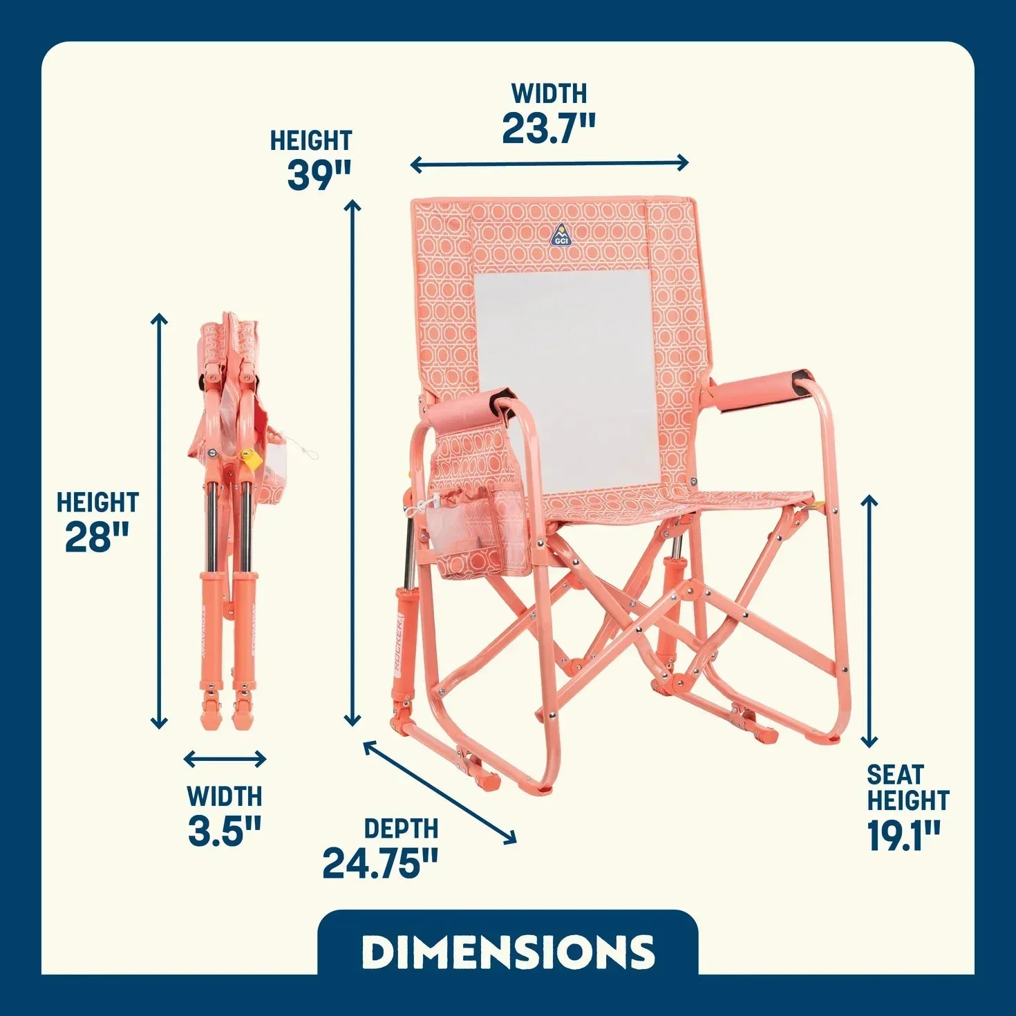 Stowaway Rocker | Featured Outdoor Choice | Outlandridge A0B1