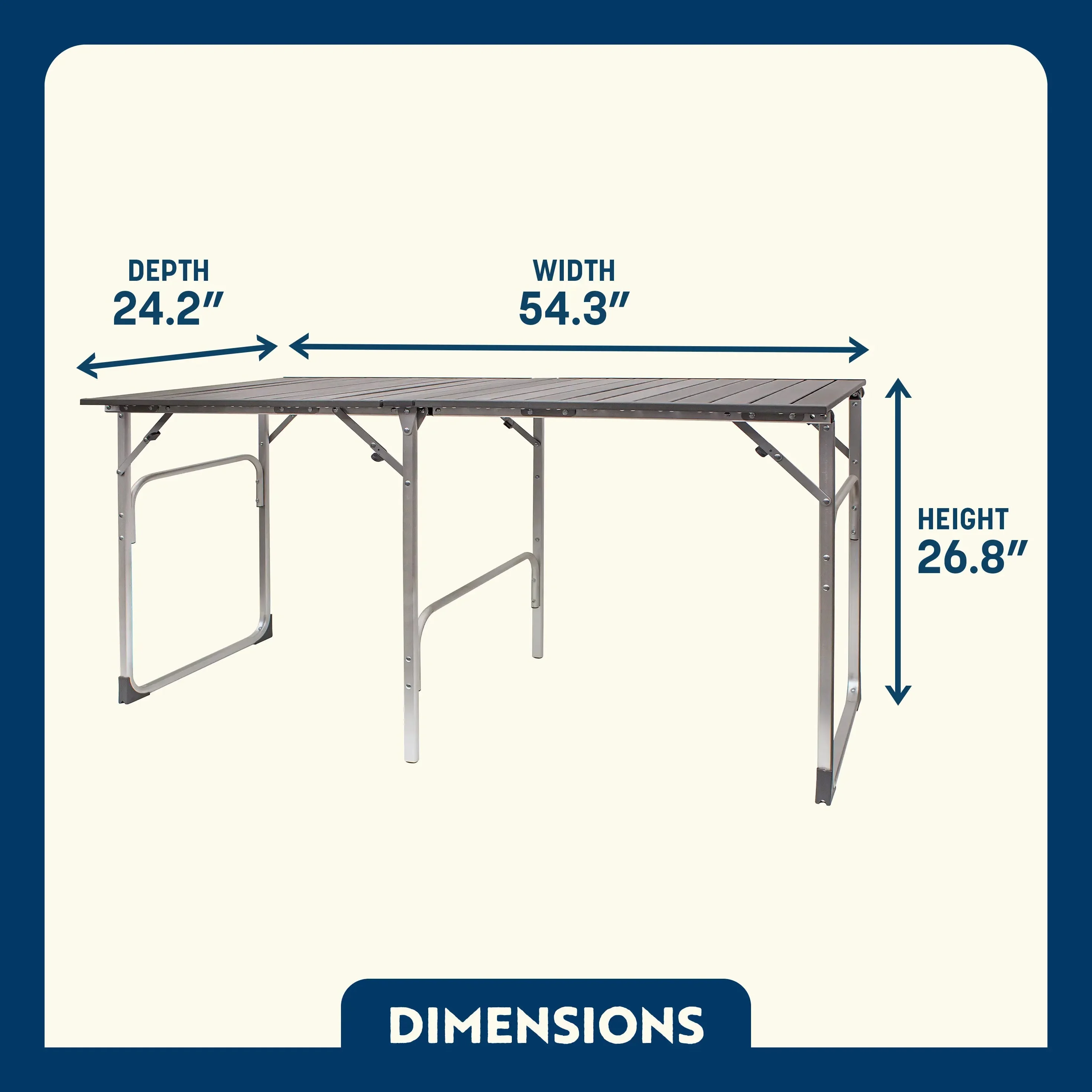 Slim-Fold Table | Featured Outdoor Choice | Outlandridge A466