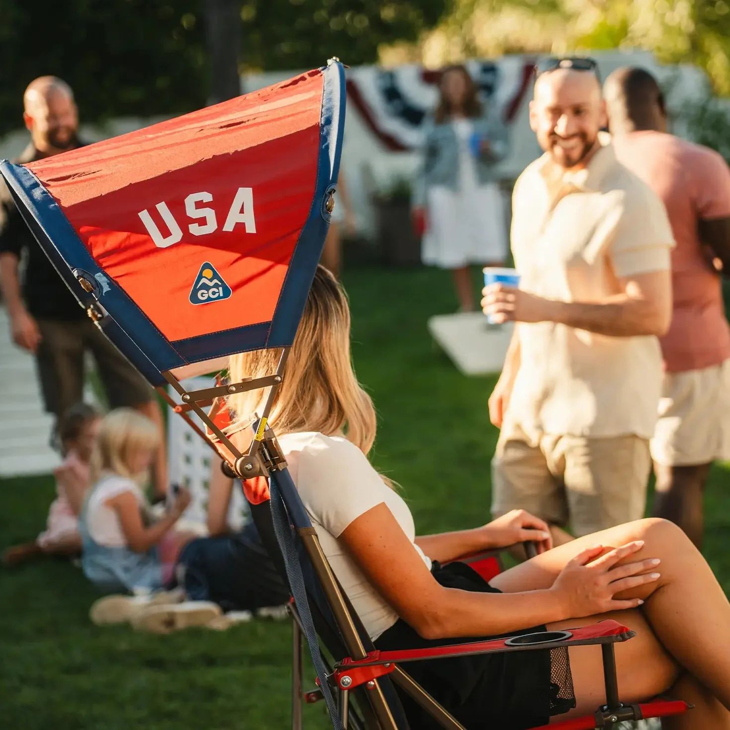 SunShade Accessory - USA Anniversary Deluxe — Ready for Outdoor Plans | Outlandridge AFE7