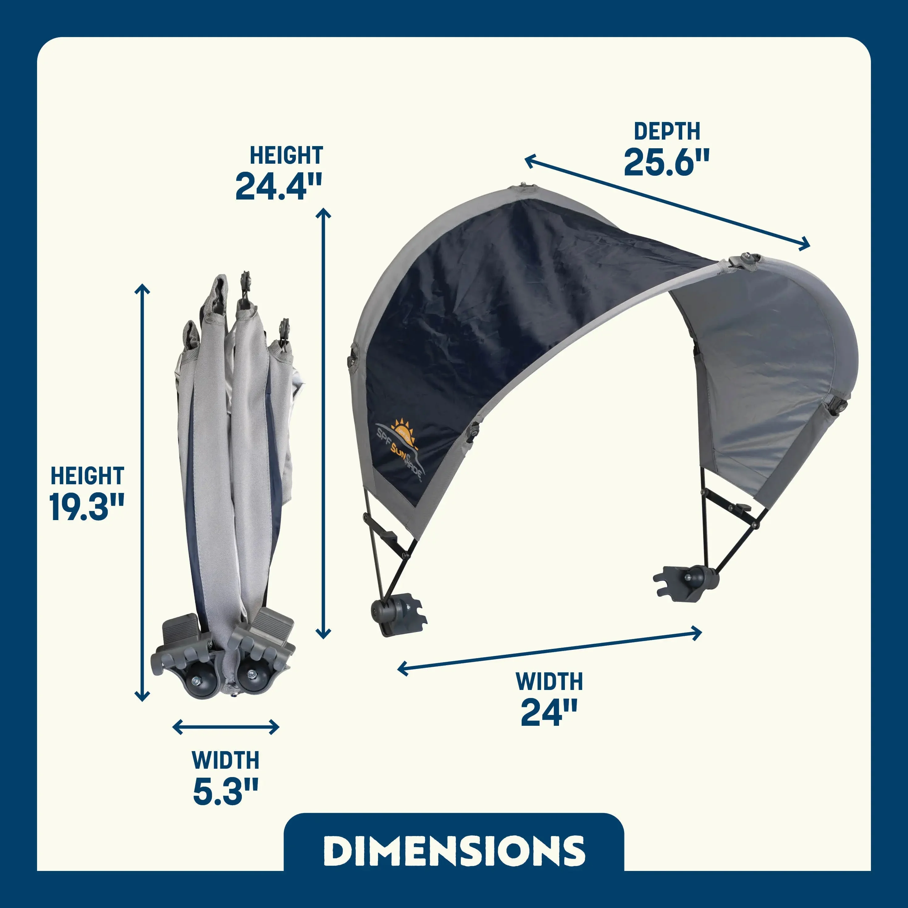 SunShade Accessory - Indigo | Featured Outdoor Choice | Outlandridge 0414