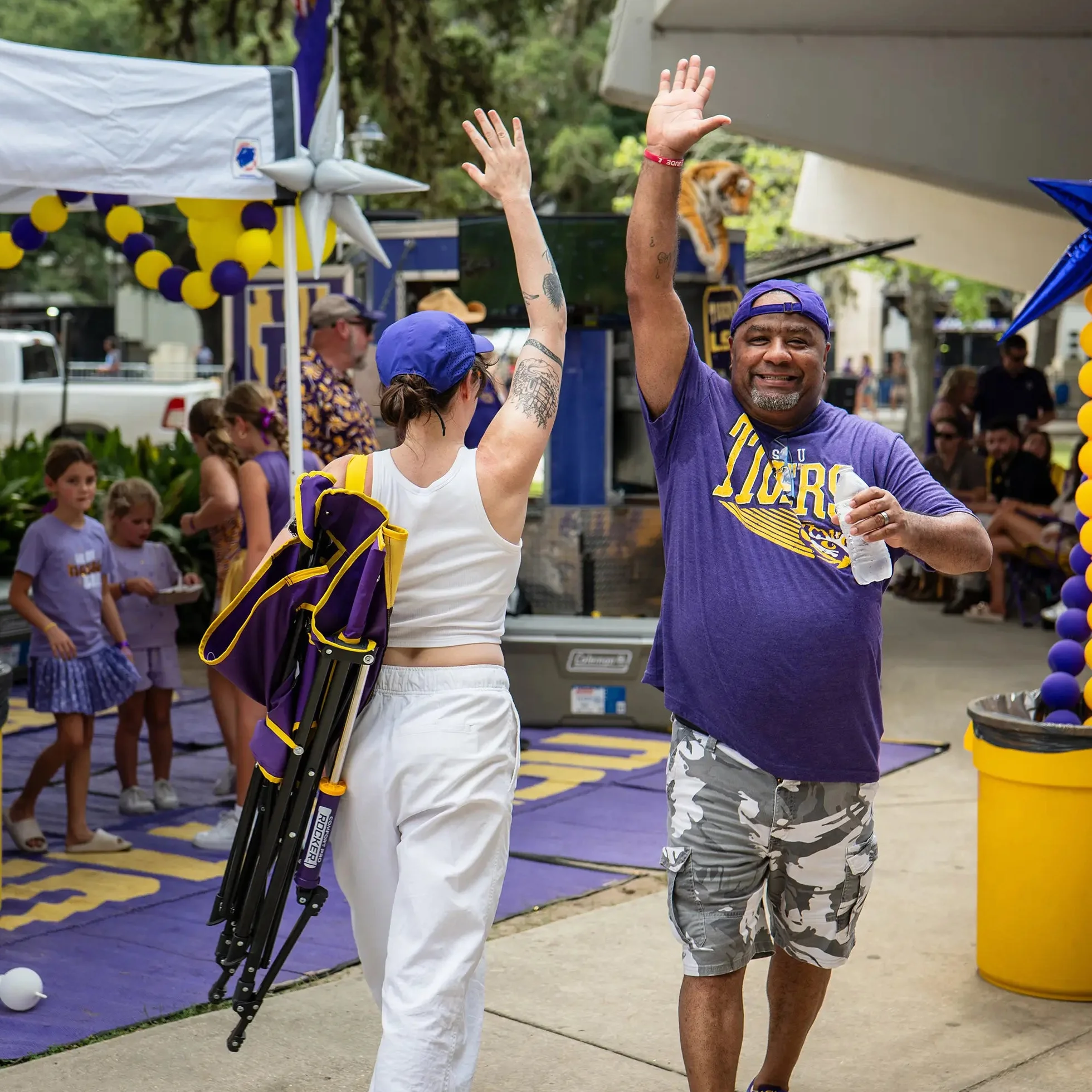 Comfort Pro Rocker - LSU Tigers | Featured Outdoor Choice | Outlandridge B597